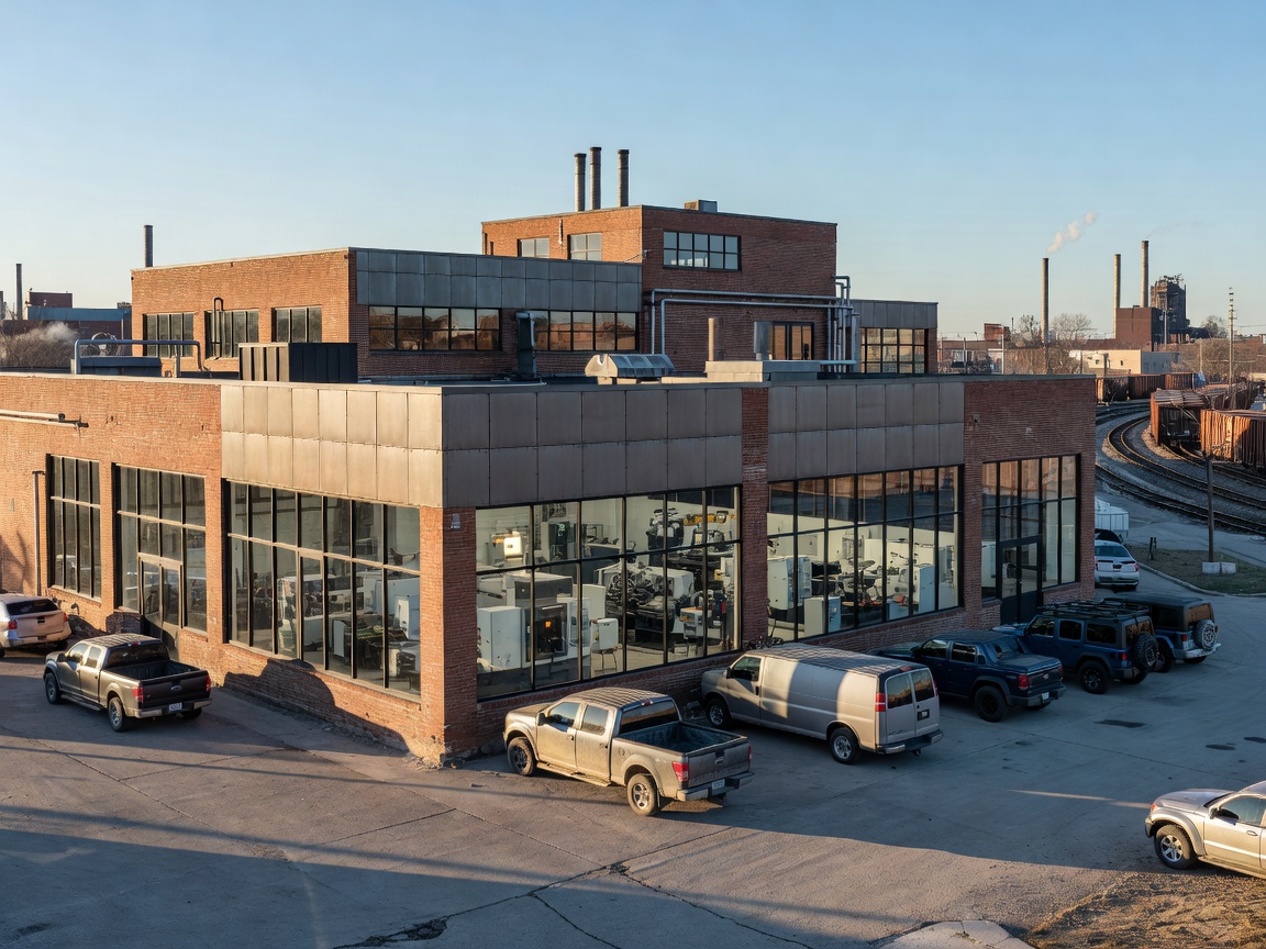 Radars Cabinets Headquarters and Industrial Engineering Showroom Facility in Detroit
